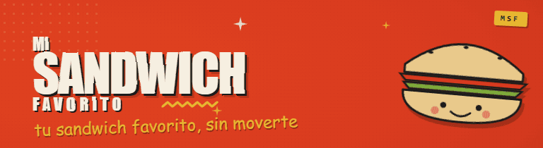 Mi Sandwich Favorito — tu sandwich favorito, sin moverte